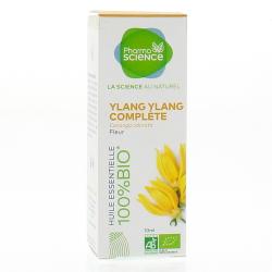PHARMASCIENCE Huile essentielle d'Ylang Ylang complète flacon 10 ml
