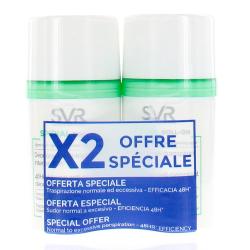 SVR Spirial déodorant anti-transpirant roll on 50 ml x 2