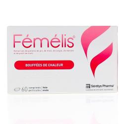SERELYS Femelis Bouffées de chaleur 60 comprimés