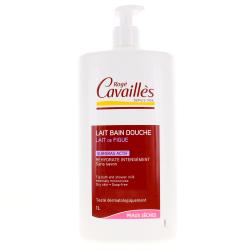 ROGÉ CAVAILLÈS Lait bain et douche Lait de Figue peau sèches flacon pompe 1L