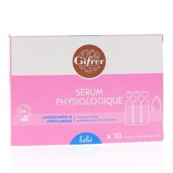 GIFRER Sérum physiologique unidoses stériles de 5ml boîte de 30