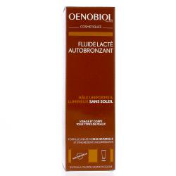 OENOBIOL fluide lacté autobronzant visage et corps tout types de peaux tube 100ml