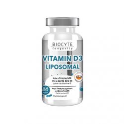 BIOCYTE Longevity Minéraux - Vitamin D3 liposomal 30 gélules