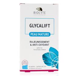 BIOCYTE Glycalift peau mature 60 gélules