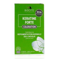 BIOCYTE Keratine forte coloration 60 gélules