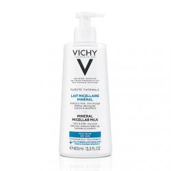 VICHY Lait micellaire minéral peau sèche flacon pompe 400ml