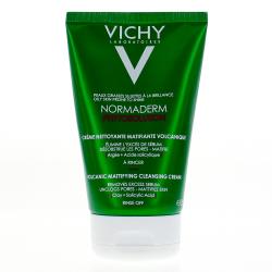 VICHY Normaderm crème nettoyante matifiante volcanique tube 125ml