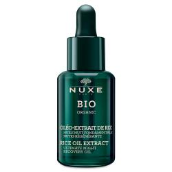 NUXE bio huile nuit fondamentale nutri-régénérante flacon 30ml