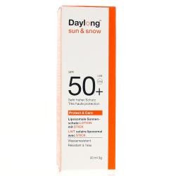 DAYLONG lait solaire liposomal avec stick sun & snow SPF 50+ tube 20ml