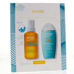 BIOTHERM Coffret solaire waterlover sun mist SPF30 brume solaire 200ml + lait oligo-thermal sun after flacon 200ml