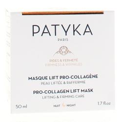 PATYKE Rides & fermeté - Masque lift pro-collagène nuit pot 50ml
