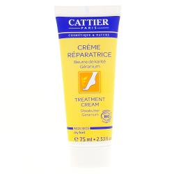 CATTIER Crème réparatrice pieds secs bio tube 75ml