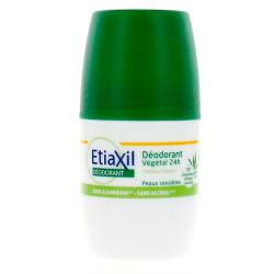 ETIAXIL Déodorant végétal 24h peaux sensibles roll-on roll-on 50ml