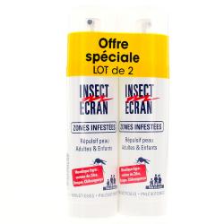 INSECT ECRAN Zones infestées lot de 2 sprays de 100 ml