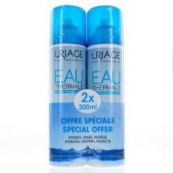 URIAGE Eau thermale lot de 2 sprays 300 ml