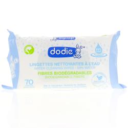 DODIE Lingettes nettoyantes à l'eau paquet 70
