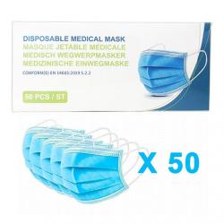 VANCH Masque médicaux jetables boite de 50