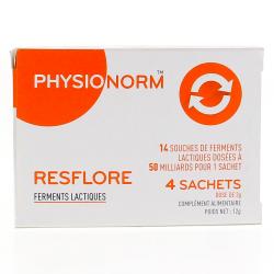 PHYSIONORM Resflore 4 sachets
