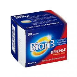 BION 3 Défense adultes 30 comprimés