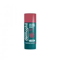 DERMOPHIL Stick soin teinté protection des lèvres Pourpre rosé 4g