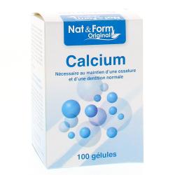NAT & FORM Original - Calcium 100 gélules