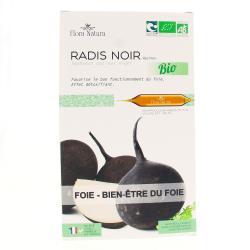 FLORA NATURA Radis Noir Bio 20 Ampoules de 15ml