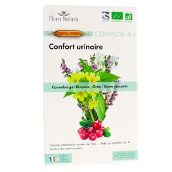 FLORA NATURA Complexe 4+ Confort Urinaire 20 Ampoules de 15ml