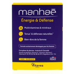 MANHAE Energie & Défense 30 gélules