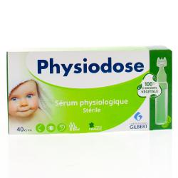 PHYSIODOSE Sérum physiologique Stérile 40x5ml