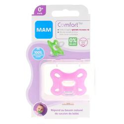 MAM Sucette à l'unité 0+ mois comfort silicone