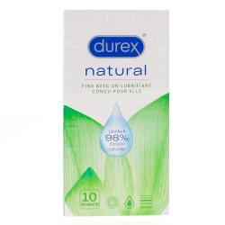 DUREX Natural boîte 10 préservatifs