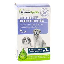 PHARMUP VETO Confort Digestif du chien boite de 20 gélules