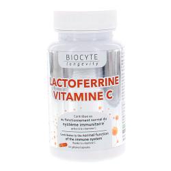 BIOCYTE Lactoferrine Vitamine C 30 gélules