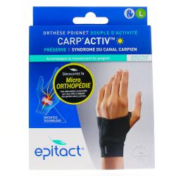 EPITACT Carp'activ orthèse poignet main gauche taille l