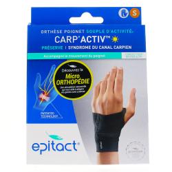 EPITACT Carp'activ orthèse poignet main gauche taille s