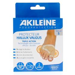 AKILEINE Podoprotection Protecteur hallux valgus x2 taille s