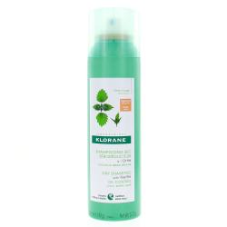 KLORANE Ortie bio - Shampooing sec séboréducteur cheveux gras bruns Flacon 150ml