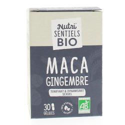 NUTRI'SENTIELS BIO Maca Gingembre 30 gélules