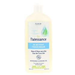 NATESSANCE Gel nettoyant fraîcheur flacon 250ml