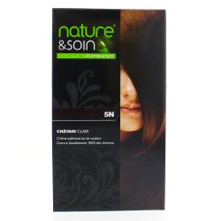 NATURE & SOIN Coloration permanente Châtain Clair 5N