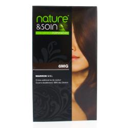 NATURE & SOIN Coloration permanente Marron miel 6MG