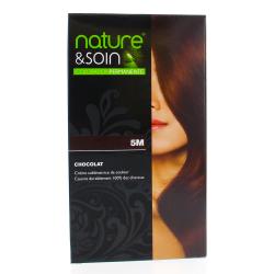 NATURE & SOIN Coloration permanente Chocolat 5M