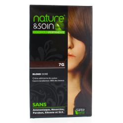 NATURE & SOIN Coloration permanente Blond doré 7G