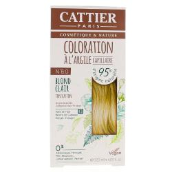 CATTIER Coloration à l'argile blond Clair n°8.0