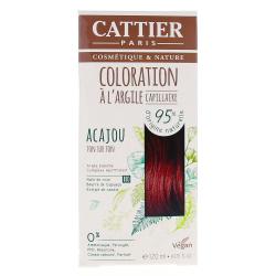CATTIER Coloration à l'argile Châtain Acajou
