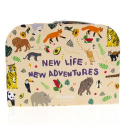 MUSTELA Ma valise de naissance jungle Laver, Hydrater et Masser