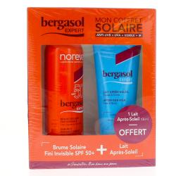BERGASOL Coffret Brume Solaire 50+ et Lait après soleil 100ml