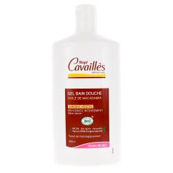 ROGÉ CAVAILLÈS Gel douche Huile de Macadamia surgras végétal bio flacon 400ml