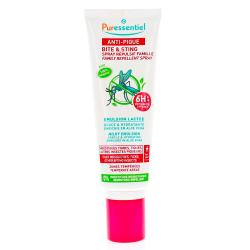 PURESSENTIEL Anti-pique spray répulsif famille émulsion lactée tube 100ml