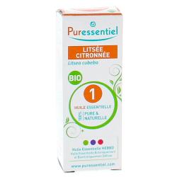 PURESSENTIEL huile essentielle litsée citronnée flacon 5ml